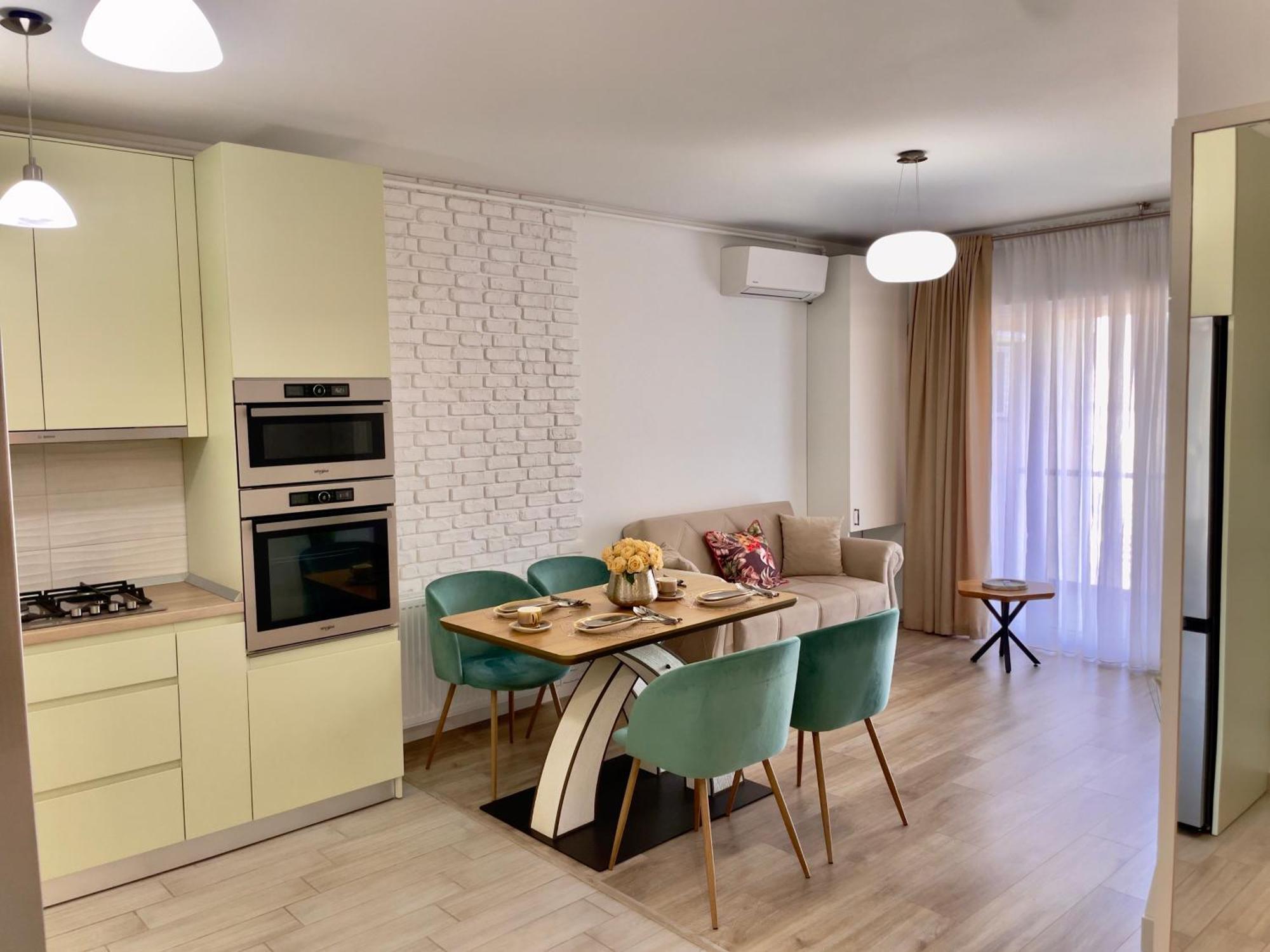 Ferienwohnung Piazza Vista - Granvia Park Bukarest Exterior foto