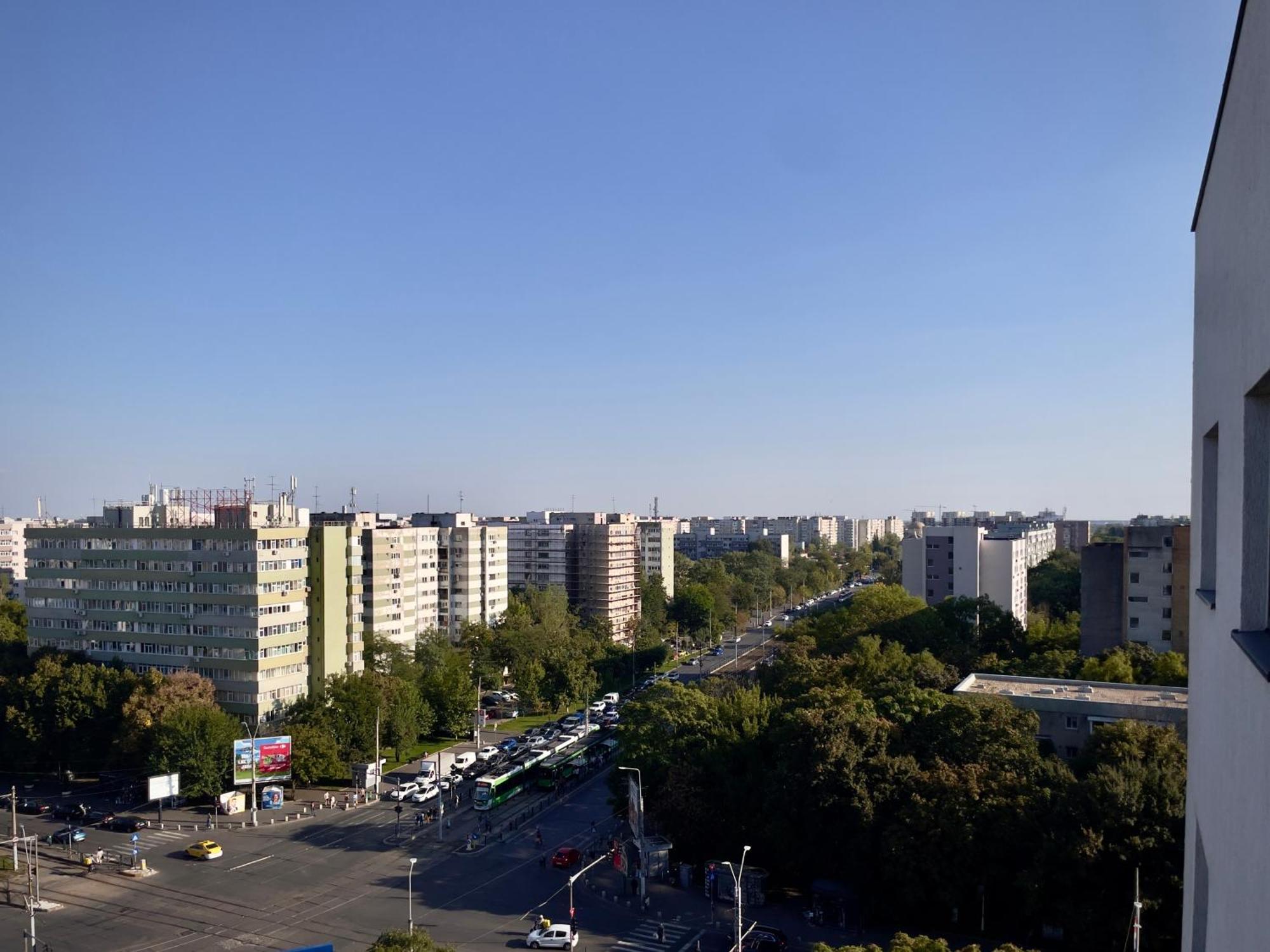 Ferienwohnung Piazza Vista - Granvia Park Bukarest Exterior foto